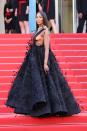 <p>In Valentino Haute Couture and Bulgari.</p>