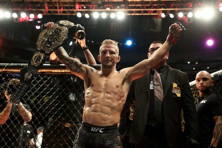 UFC star TJ Dillashaw handed two-year ban by USADA after failed drug test