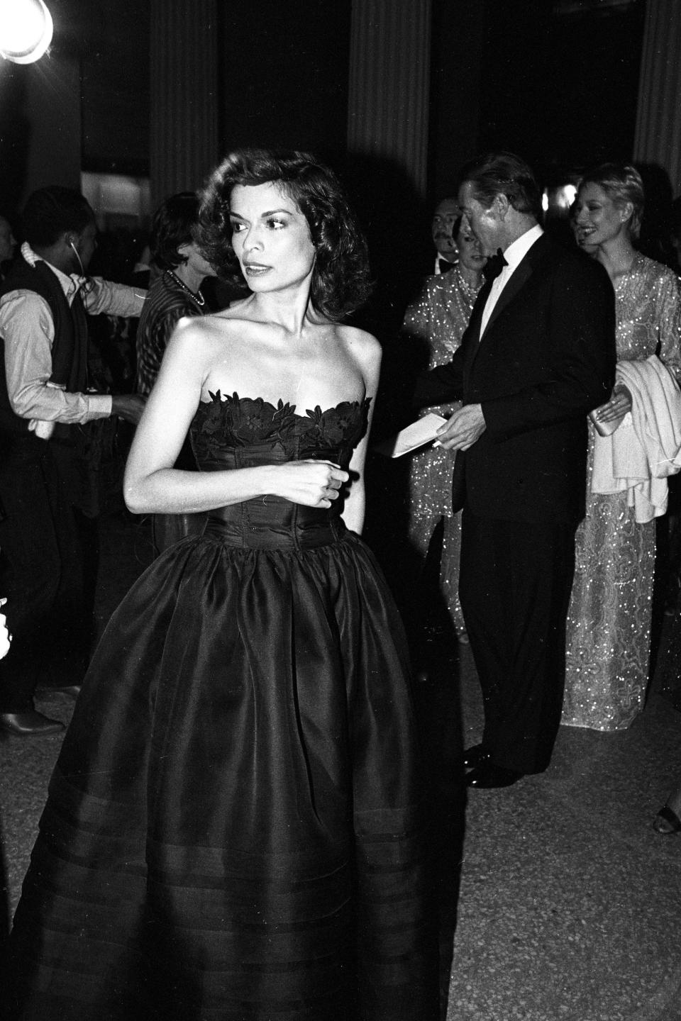 Bianca Jagger at the 1981 Met Gala