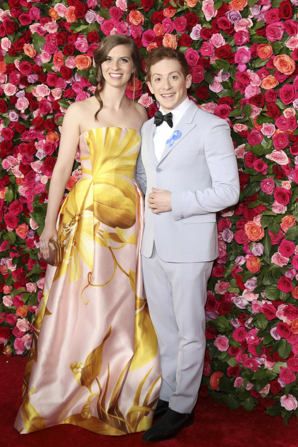 Ethan Slater and Lilly Jay (Photo by Amy Sussman/WWD/Penske Media via Getty Images)