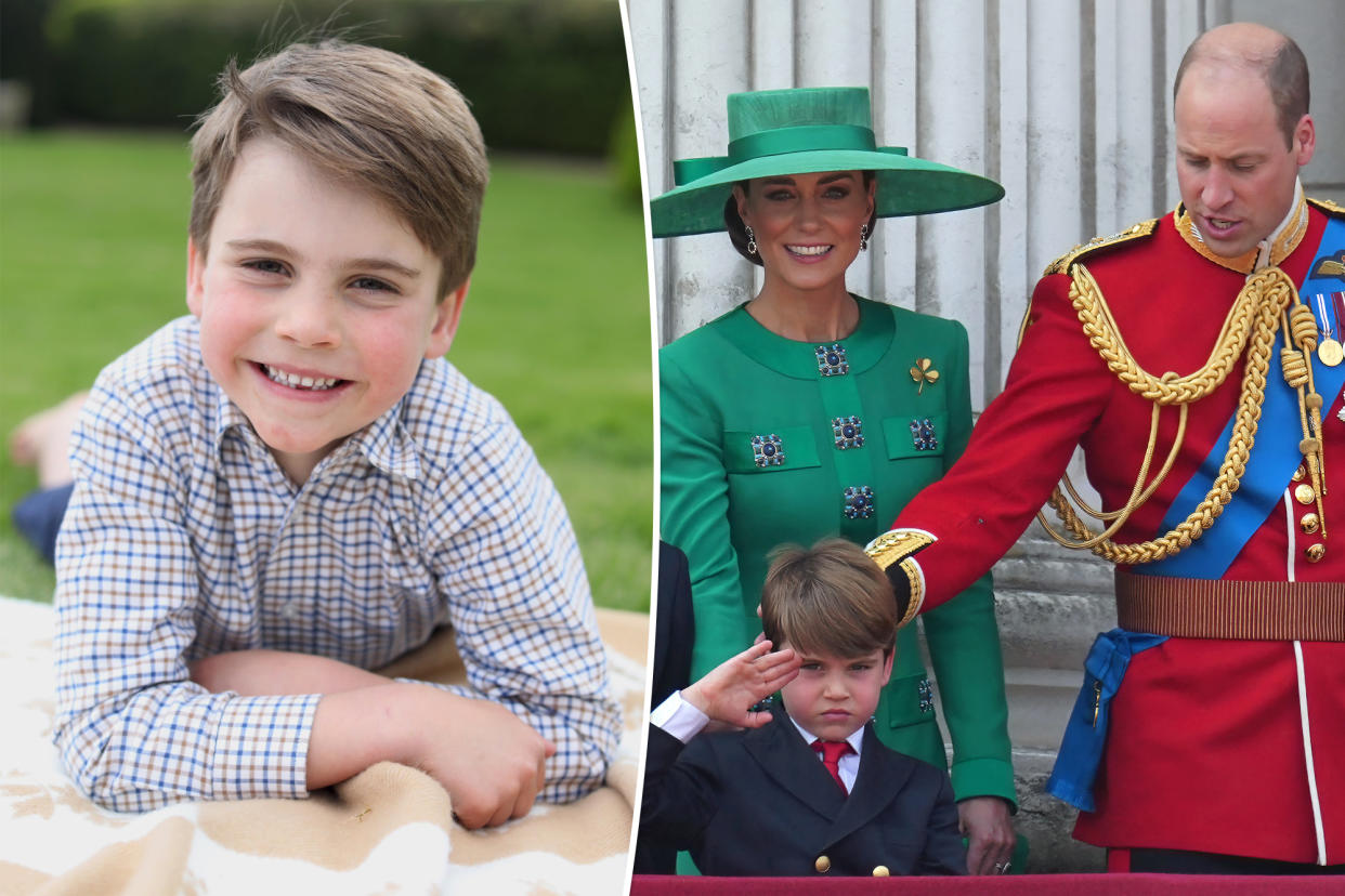 Kate Middleton, Prince William share sweet photo of Prince Louis on 6th birthday