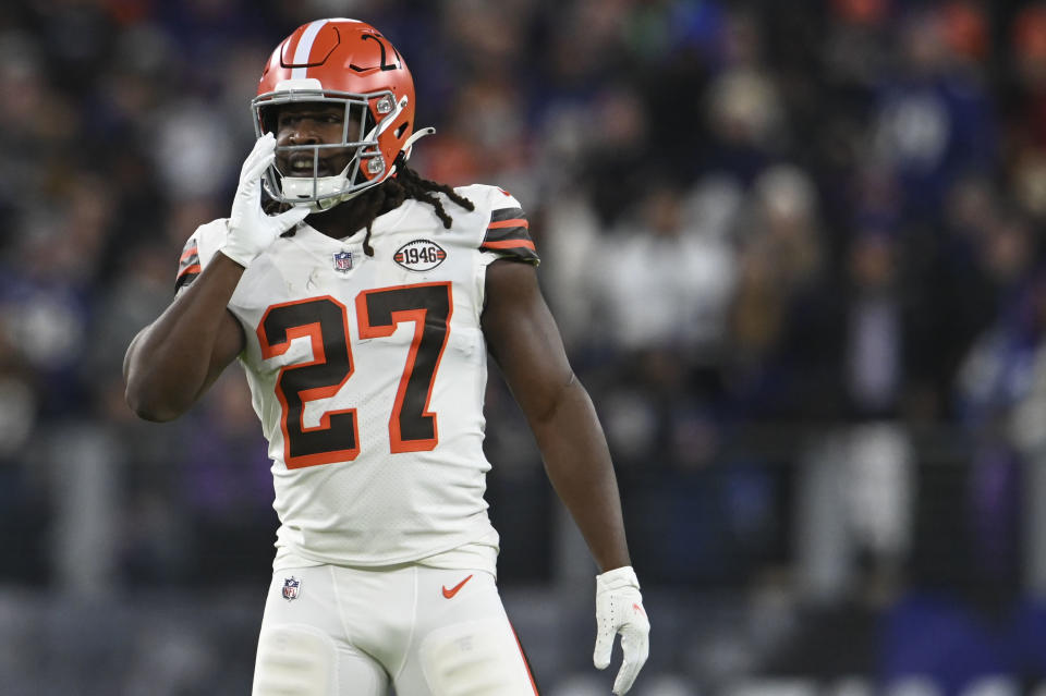 Cleveland Browns Kareem Hunt