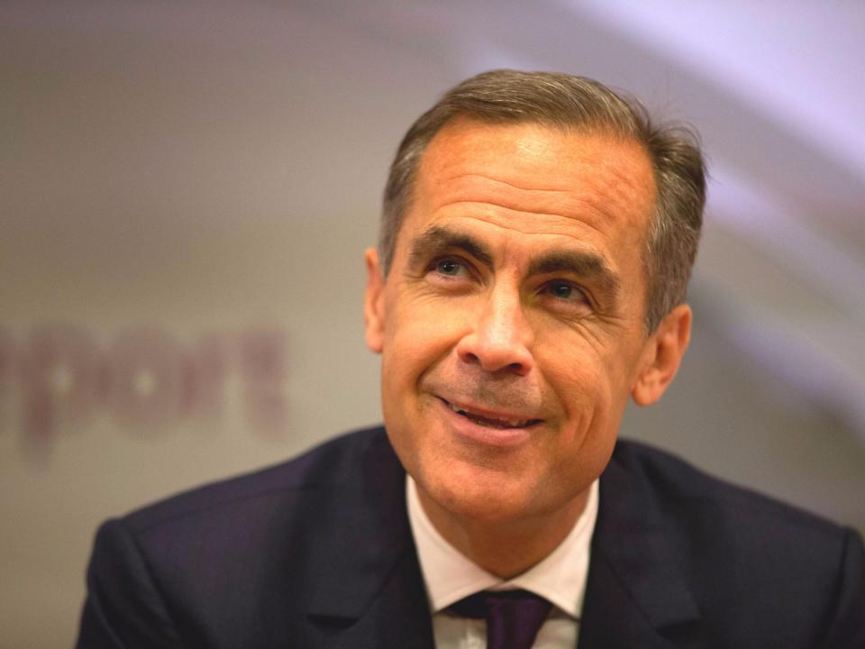 Mark Carney Bank of England