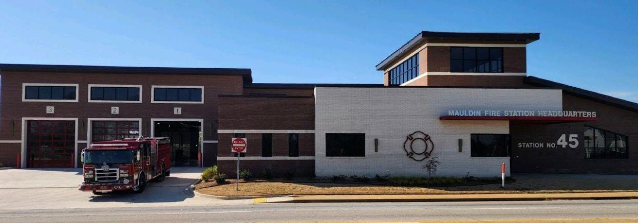 The new Mauldin Fire Department headquarters, 955 W. Butler Road.