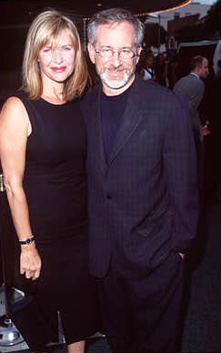 Kate Capshaw and Steven Spielberg at the Westwood premiere of Dreamworks' Saving Private Ryan