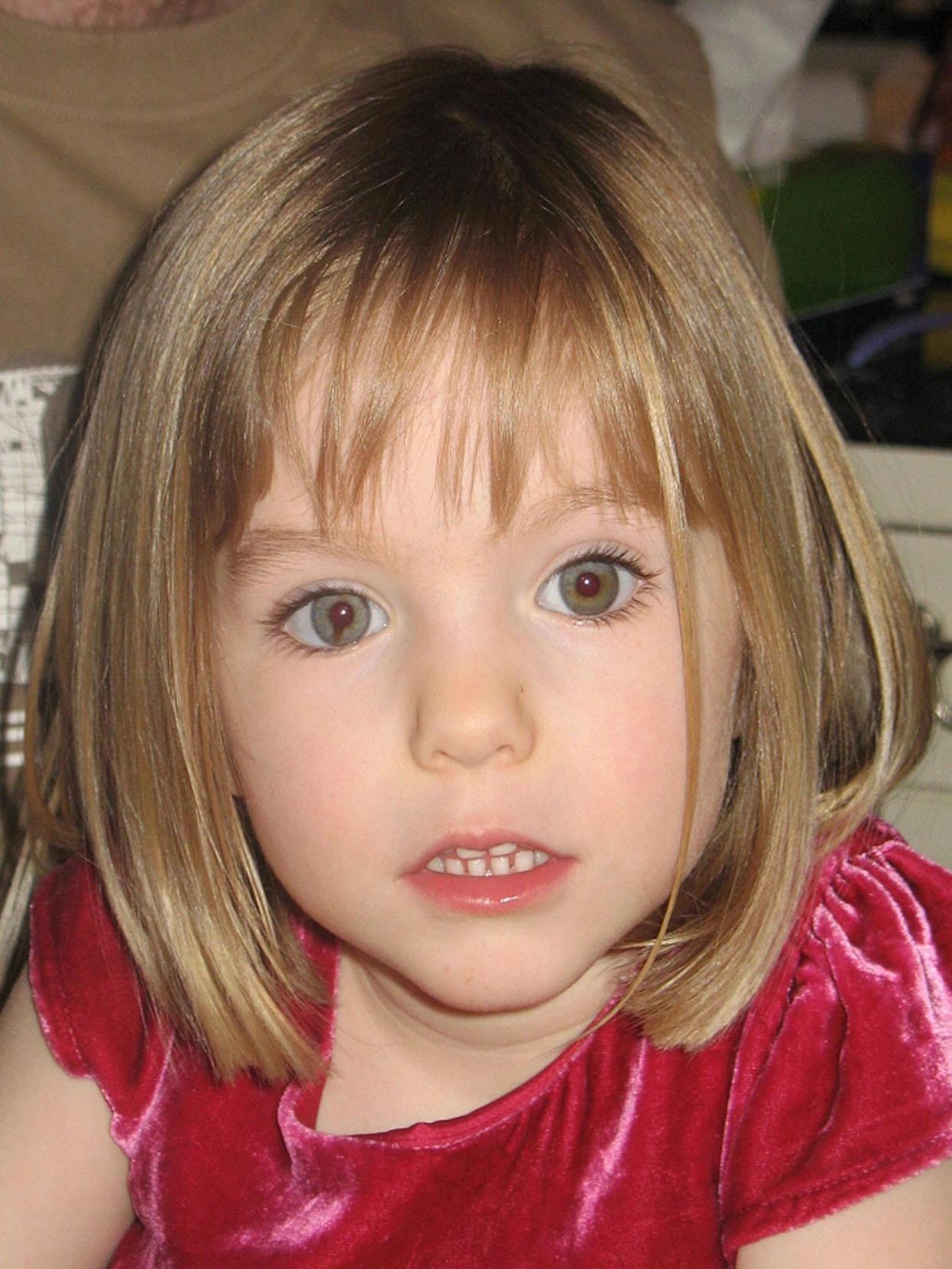 Madeleine McCann (PA)