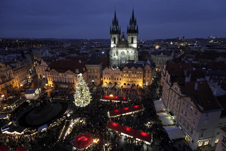 Christmas trees around the world