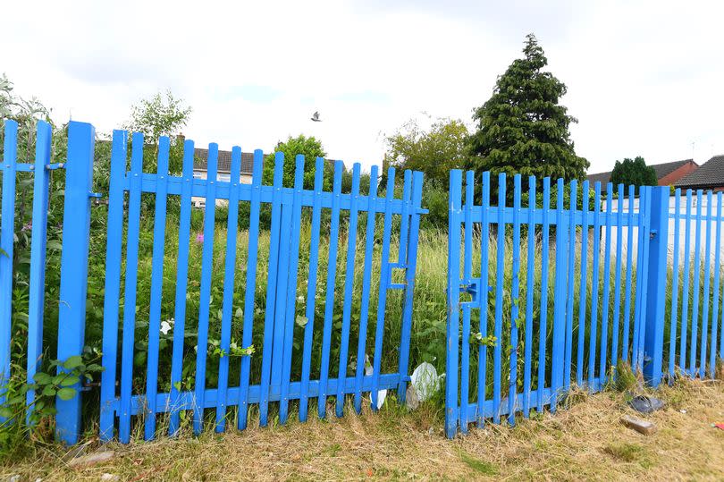 Wasteland on Didsbury Close, Kirkby