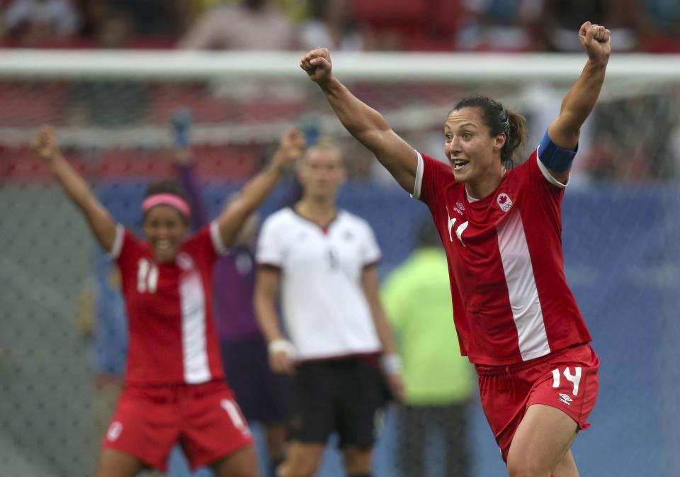 Football - Women's First Round - Group F Germany v Canada