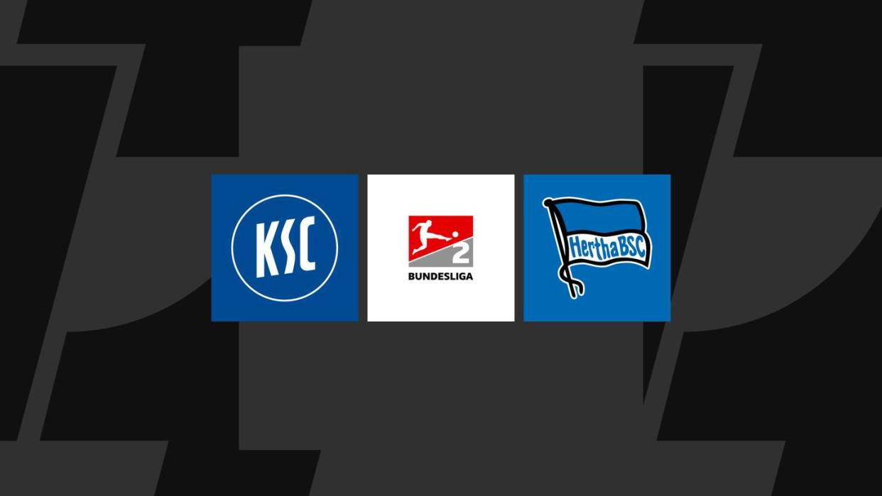 2. Bundesliga heute: KSC gegen Hertha