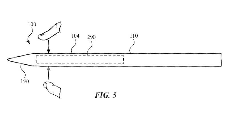 Apple patents showing new Apple Pencil input features