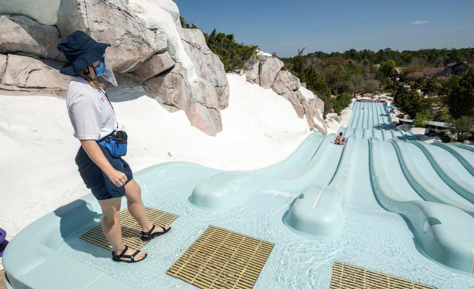 Disney's Blizzard Beach reopened March 7 at Walt Disney World Resort in Orlando The water park offers thrilling attractions and relaxation for all ages with unique spaces for every member of the family to enjoy.