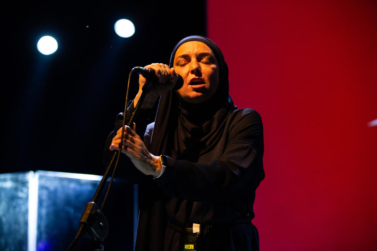 TURIN, ITALY - JANUARY 19: Sinéad O'Connor performs at Hiroshima Mon Amour on January 19, 2020 in Turin, Italy. (Photo by Roberto Finizio/Getty Images)