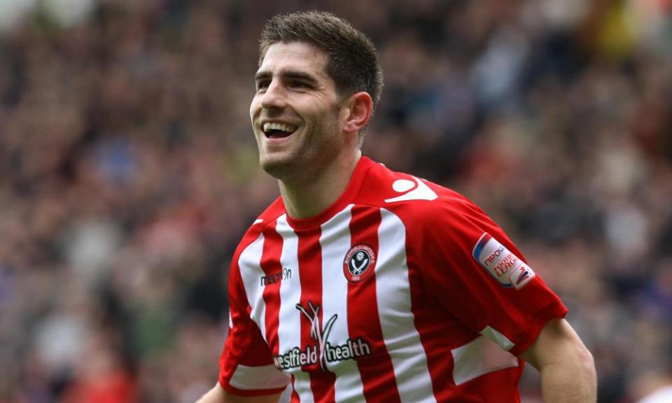 Ched Evans, here in action for Sheffield United in 2012, is set to rejoin the club from Chesterfield.