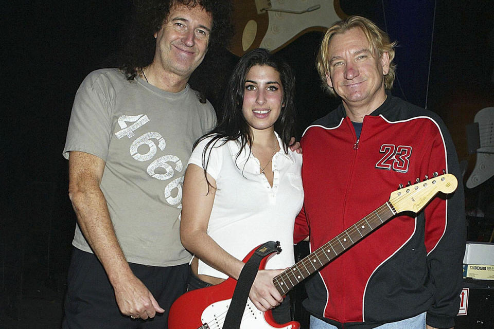 Brian May Amy Winehouse Joe Walsh