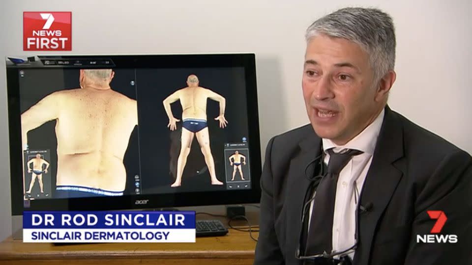 Dr Sinclair says the new technology is an exciting breakthrough. Source: 7 News