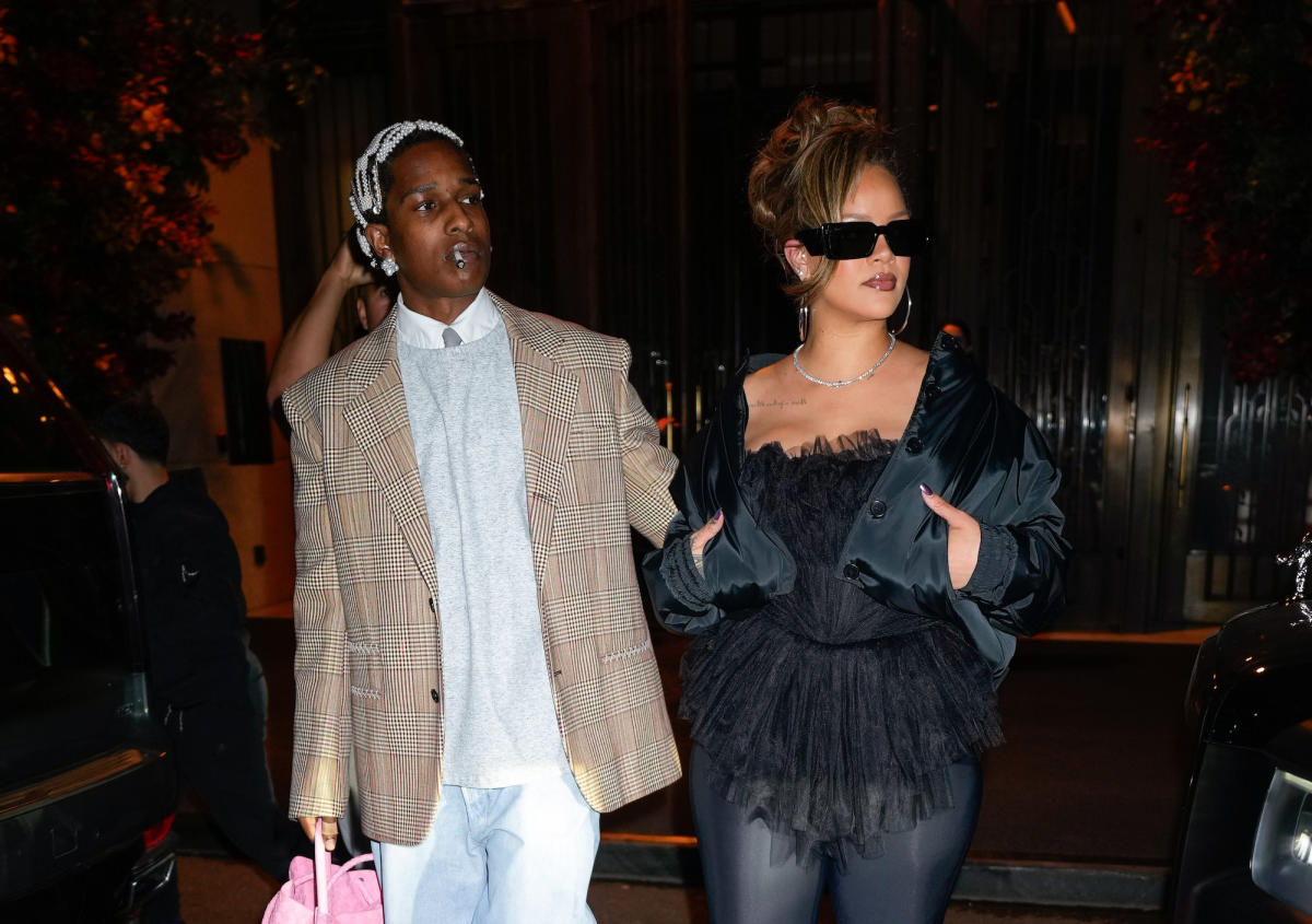 Rihanna Is a Gothic Ballerina as She Celebrates ASAP Rocky’s Birthday ...