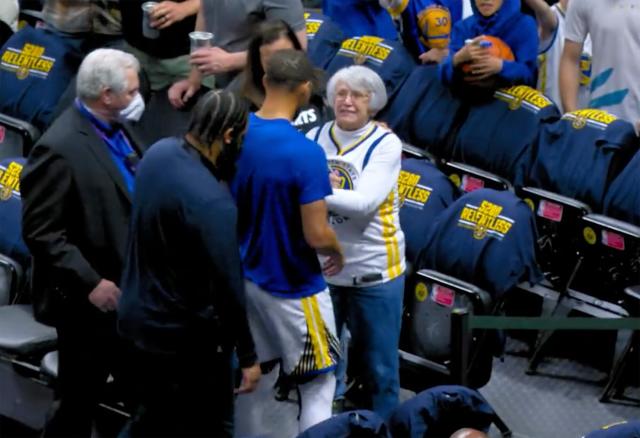 Warriors Fan Is Overcome with Emotion While Getting Stephen Curry's  Autograph