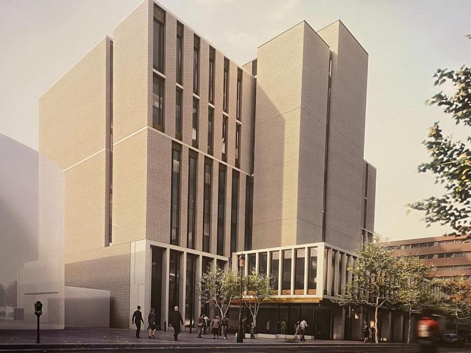 The new Fredericton courthouse is expected to be completed by 2025.