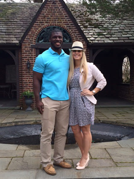 Buffalo Bills Player Reveals Why He Proposed to Terminally Ill Girlfriend: 'I Wasn't Going to Let Fear from Cancer Stop Me'| Death, Untimely Deaths, Cancer, Medical Conditions, Medicine, National Football League