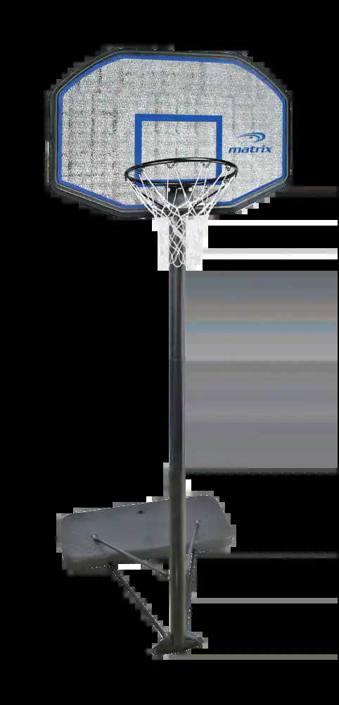 Matrix Basketball Net System, 44-in. Image via Canadian Tire.