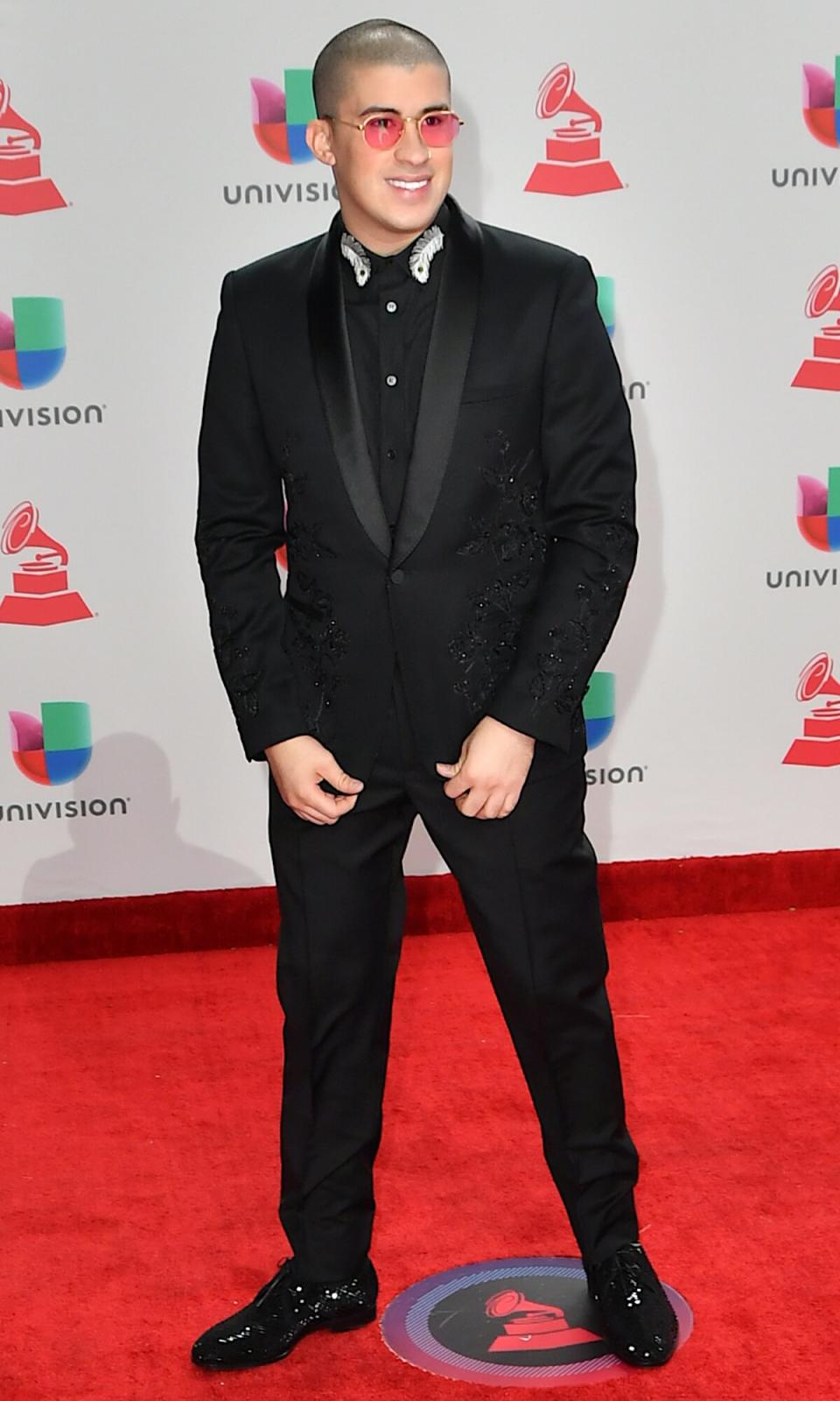 Bad Bunny attends the 18th Annual Latin Grammy Awards at MGM Grand Garden Arena on November 16, 2017 in Las Vegas, Nevada