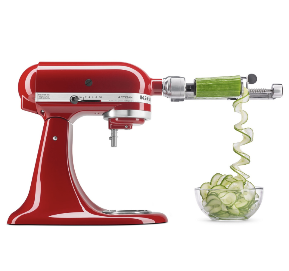 KitchenAid 5 Blade Core & Slice Spiralizer with Peel. (Photo: Walmart)