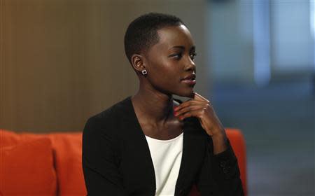 Actress Lupita Nyong'o, who stars in the movie "12 Years a Slave," poses for a portrait in Los Angeles, California November 13, 2013. REUTERS/Mario Anzuoni