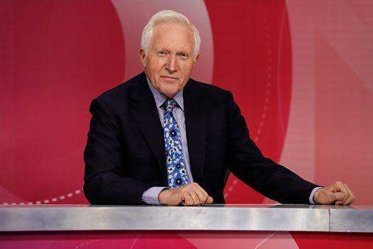 David Dimbleby is to step down as chair of the BBC's flagship political programme (BBC)