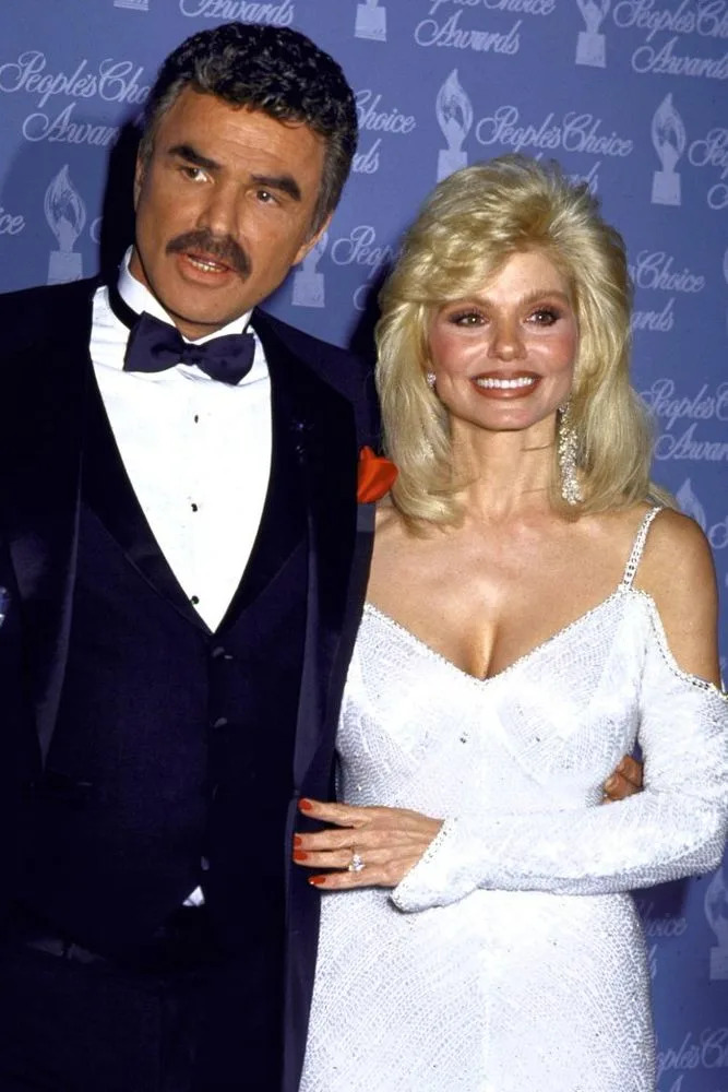 Burt Reynolds and Loni Anderson