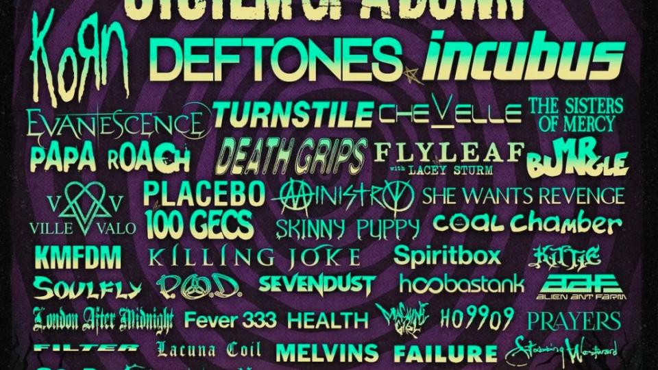 Sick New World System of a Down, Deftones, Korn, and More to Play