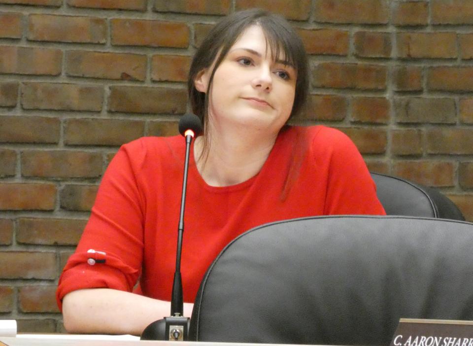 Kali Lewis, the interim city auditor, outlined her reasons for recommending against opening the city's pool this year during a meeting of the Bucyrus City Council Finance Committee on Thursday evening.