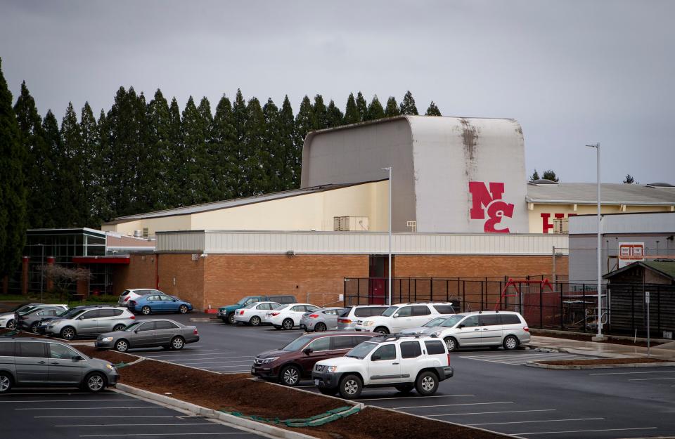 Eugene School District 4J is weighing what to do with the old North Eugene High School building when the school's replacement is completed.