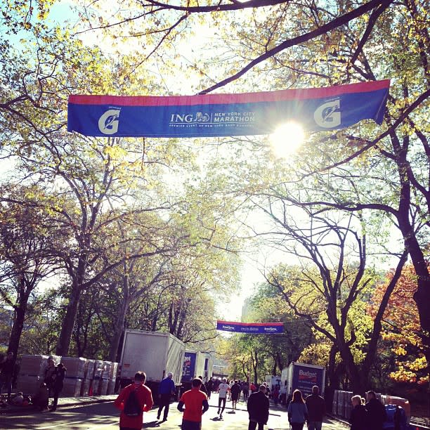 The race that kinda was. #unofficial #nycmarathon