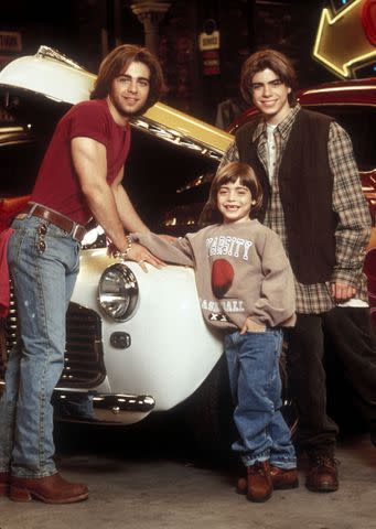 <p>Touchstone Tv/Kobal/Shutterstock</p> Brotherly Love, Joey Lawrence, Andrew Lawrence, Matthew Lawrence