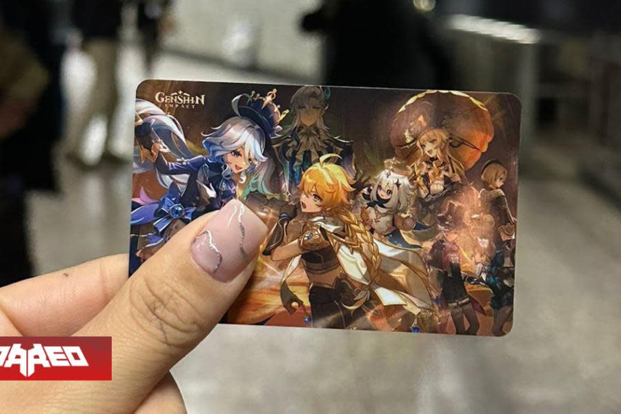 ¡CONFIRMADO! Metro de Santiago venderá la tarjeta Bip! de Genshin Impact desde este viernes 22 de septiembre