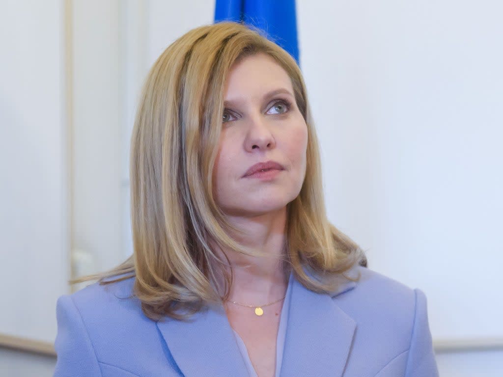Ukrainian first lady Olena Zelenska (Getty)