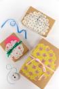 <p>If you're short on time, you'll love this quick, cute hack. Affix individual doilies to the outside of plain boxes or neutral-toned wrapping paper with a glue stick, then secure using ribbon.</p><p><strong>Get the tutorial at <a href="https://www.aliceandlois.com/paper-doily-craft-ideas/" rel="nofollow noopener" target="_blank" data-ylk="slk:Alice and Lois;elm:context_link;itc:0;sec:content-canvas" class="link ">Alice and Lois</a>.</strong></p><p><a class="link " href="https://go.redirectingat.com?id=74968X1596630&url=https%3A%2F%2Fwww.walmart.com%2Fsearch%2F%3Fquery%3Ddoilies&sref=https%3A%2F%2Fwww.elledecor.com%2Flife-culture%2Fentertaining%2Fg38414958%2Ftop-christmas-gift-wrapping-ideas%2F" rel="nofollow noopener" target="_blank" data-ylk="slk:SHOP DOILIES;elm:context_link;itc:0;sec:content-canvas">SHOP DOILIES </a></p>