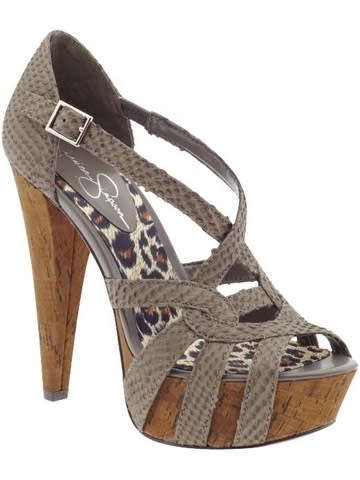 Jessica Simpson grey Massi style, $89, at Piperlime