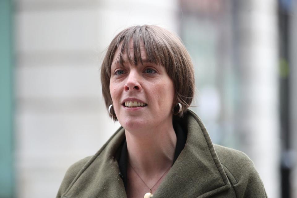 Jess Phillips Phillips, the former shadow minister for domestic violence and safeguarding, took a swipe at the chancellor’s child benefit announcement on social media (PA Archive)