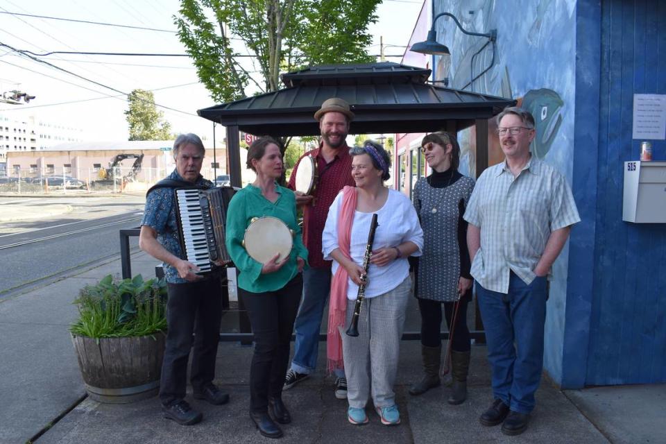 Olympia’s Choro Tomorrow plays Brazilian roots music Saturday, Dec. 16, at New Traditions in downtown Olympia. Jeannette Martin/Courtesy of Choro Tomorrow