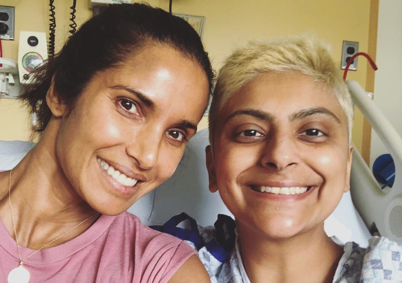 Padma Lakshmi and Fatima Ali (Photo: Twitter @PadmaLakshmi)