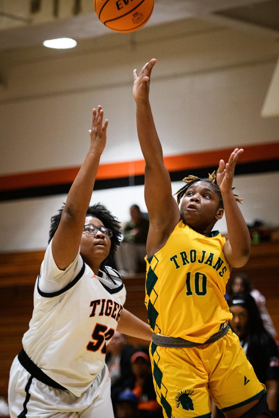 Pine Forest takes on South View in the first round of the 4A East NCHSAA State Playoffs on Tuesday, Feb. 27, 2024, at South View High School.