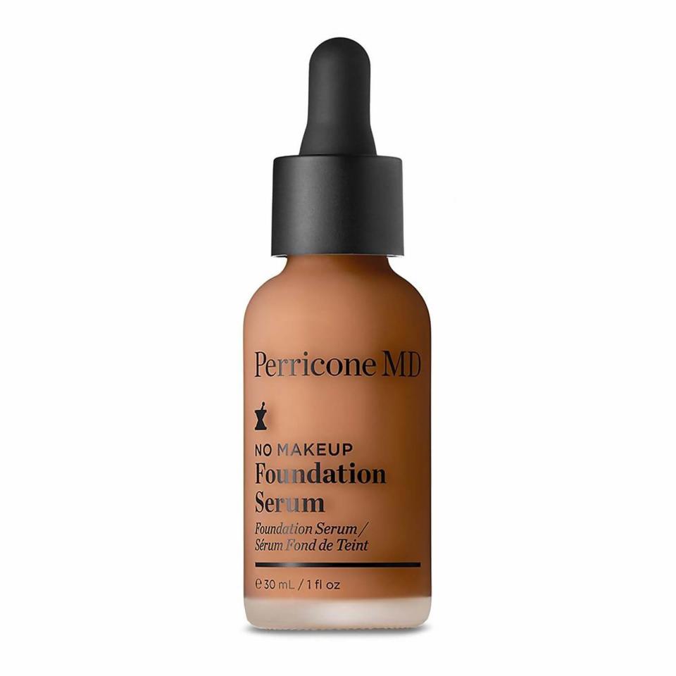 Get <a href="https://www.perriconemd.com/foundation-serum-broad-spectrum-spf-20/12639084.html?affil=thggpsad&amp;switchcurrency=USD&amp;shippingcountry=US&amp;variation=12104270&amp;gclsrc=aw.ds&amp;&amp;gclid=CjwKCAiAyc2BBhAaEiwA44-wW9ovIe9-OcVIbYYJD2Xy72kwW2YUOpS5kaIL1ZrB2waaxmUU2yGAUhoCMOIQAvD_BwE&amp;gclsrc=aw.ds" target="_blank" rel="noopener noreferrer">the Perricone MD No Makeup foundation serum with SPF 20 for $60</a>