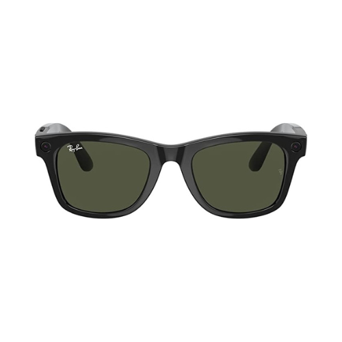 Ray-Ban Stories Glasses in black against white background