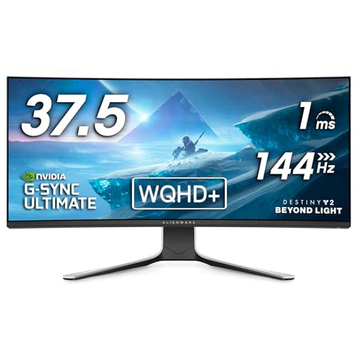 Alienware Ultrawide Curved Gaming Monitor 38 Inch, 144Hz Refresh Rate, 3840 x 1600 WQHD , IPS,…