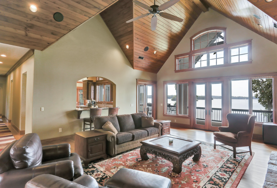 This Lake Keowee house has five bedrooms. Asking price is $5.9 million.