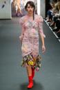 <p>Preen by Thornton Bregazzi A model walks the runway at Preen by Thornton Bregazzi’s Fall 2017 show in London (Photo: Getty Images) </p>