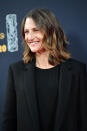 Camille Cottin a répondu présente sur le tapis rouge des César 2020. Avant de s'installer dans la Salle Pleyel, l'actrice de la série<em> Dix pour cent</em> a joué le jeu devant les photographes. Pour l'occasion, elle a opté pour une tenue très sobre : un tailleur noir. (Photo by Rindoff/Charriau/Getty Images)