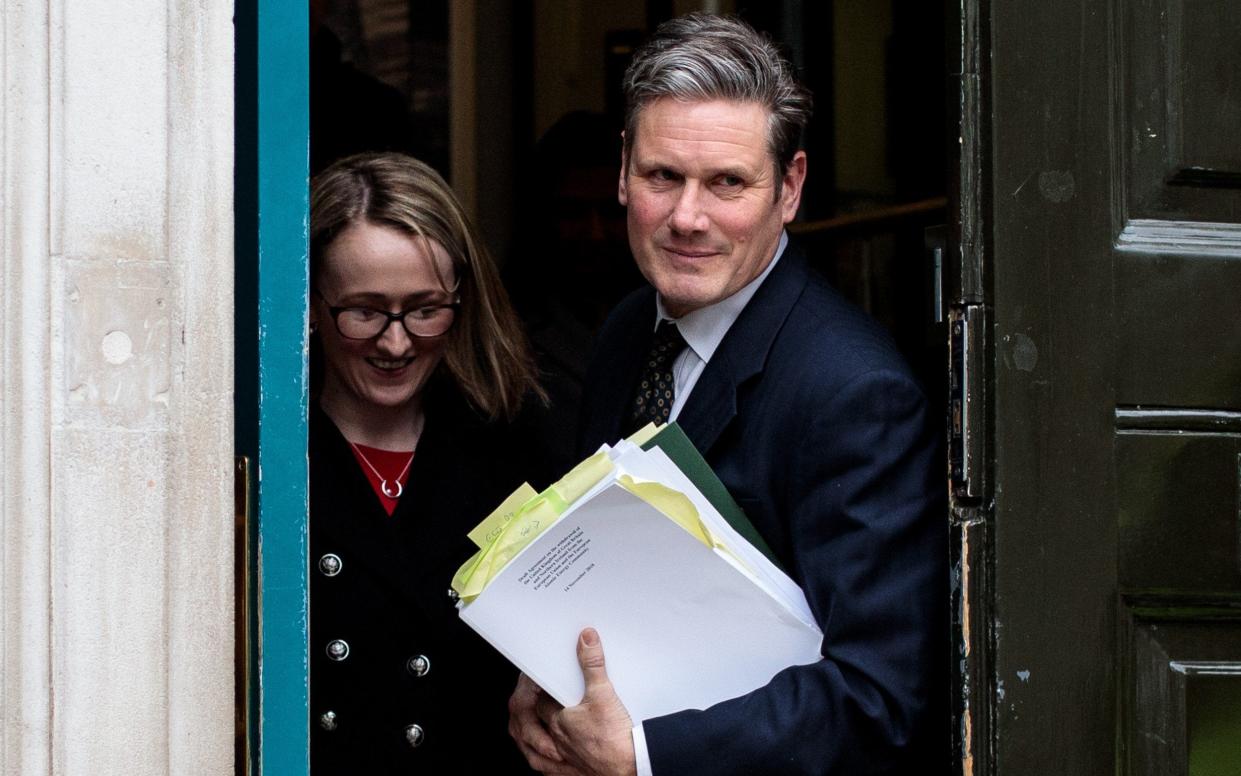 Keir Starmer is currently ahead of 'continuity candidate' Rebecca Long Bailey (left) - Getty